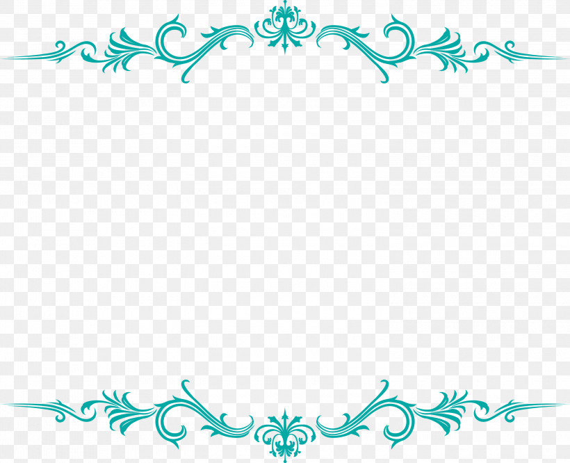 Classic Frame Wedding Frame Flower Frame, PNG, 3000x2440px, Classic Frame, Aqua, Flower Frame, Line, Rectangle Download Free