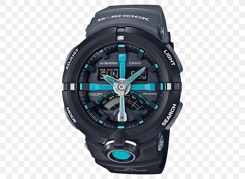 G-Shock Analog Watch Casio Clock, PNG, 500x600px, Gshock, Analog Watch, Brand, Casio, Chronograph Download Free