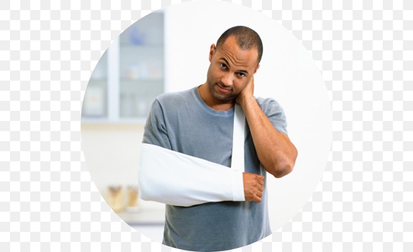 Sling Personal Injury Arm Shoulder, PNG, 500x500px, Sling, Arm, Bandage, Bone Fracture, Chin Download Free