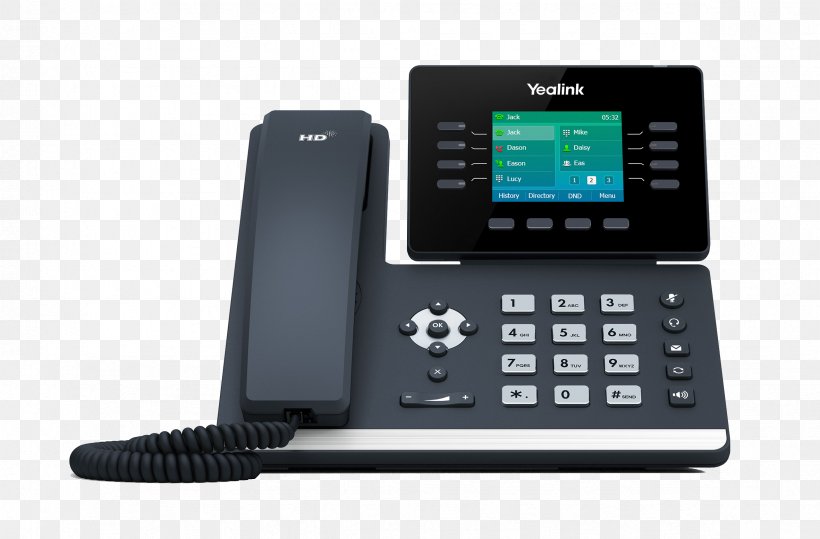 VoIP Phone Yealink IP Phone SIP-T Session Initiation Protocol Telephone IP Phone Yealink SIP-T52S, PNG, 2363x1554px, Voip Phone, Communication, Corded Phone, Electronics, Hardware Download Free