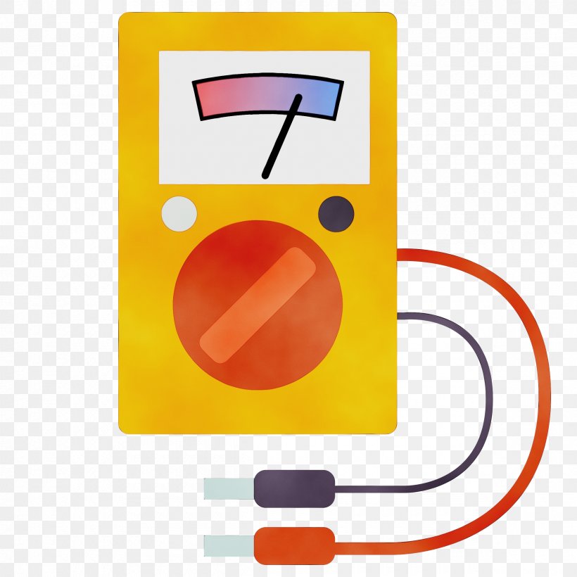 Watercolor Cartoon, PNG, 2400x2400px, Watercolor, Crocodile Clip, Digital Multimeter, Electrical Engineering, Electrical Supply Download Free