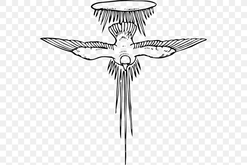 Holy Spirit Doves As Symbols Clip Art, PNG, 555x548px, Holy Spirit, Artwork, Beak, Bird, Black Download Free