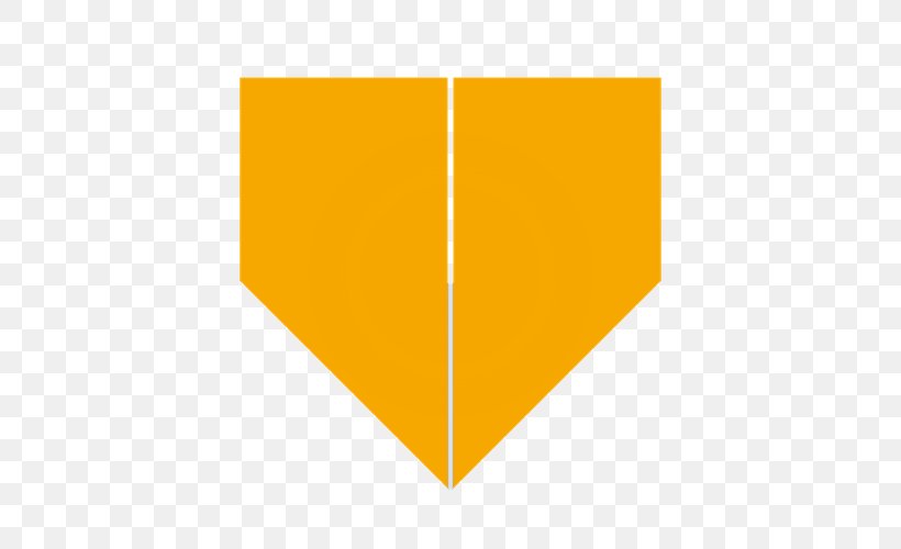 Line Triangle Point, PNG, 500x500px, Point, Orange, Rectangle, Triangle, Yellow Download Free