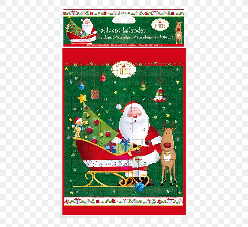 Santa Claus Christmas Ornament Advent Calendars Australia, PNG, 750x750px, Santa Claus, Advent, Advent Calendars, Australia, Chocolate Download Free