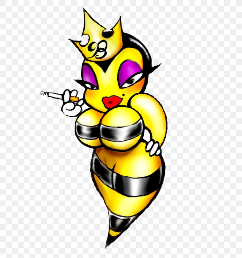 Queen Bee COMMON PLEAS (A Tale Of Whoa!) Tattoo Drawing, PNG, 765x875px, Bee, Art, Artwork, Bumblebee, Coloring Book Download Free