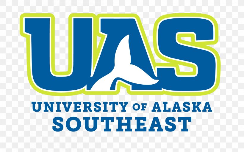 University Of Alaska Southeast College Logo, PNG, 2400x1500px, University Of Alaska Southeast, Alaska, Area, Blue, Brand Download Free