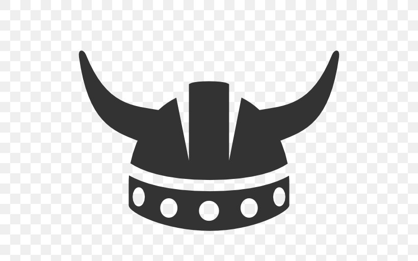Viking Horned Helmet Clip Art, PNG, 512x512px, Viking, Black And White, Brand, Fashion Accessory, Hat Download Free