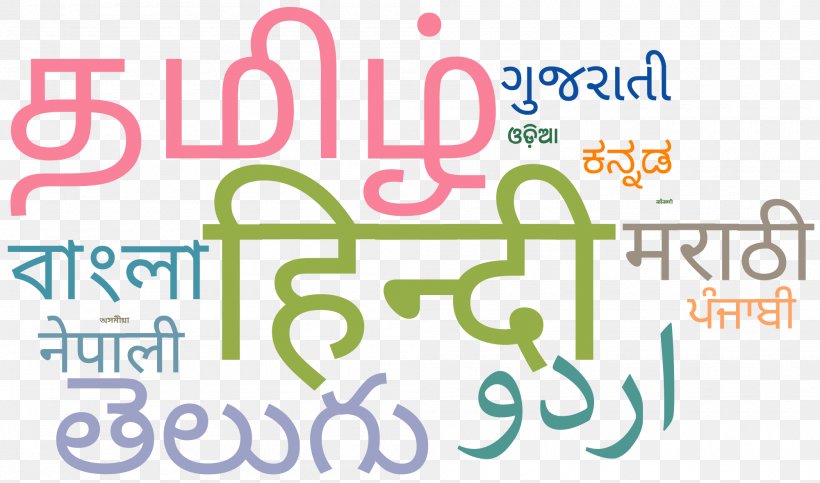 Languages Of India Hindi Indo-Aryan Languages, PNG, 2000x1179px, India, Area, Bengali, Brand, English Download Free