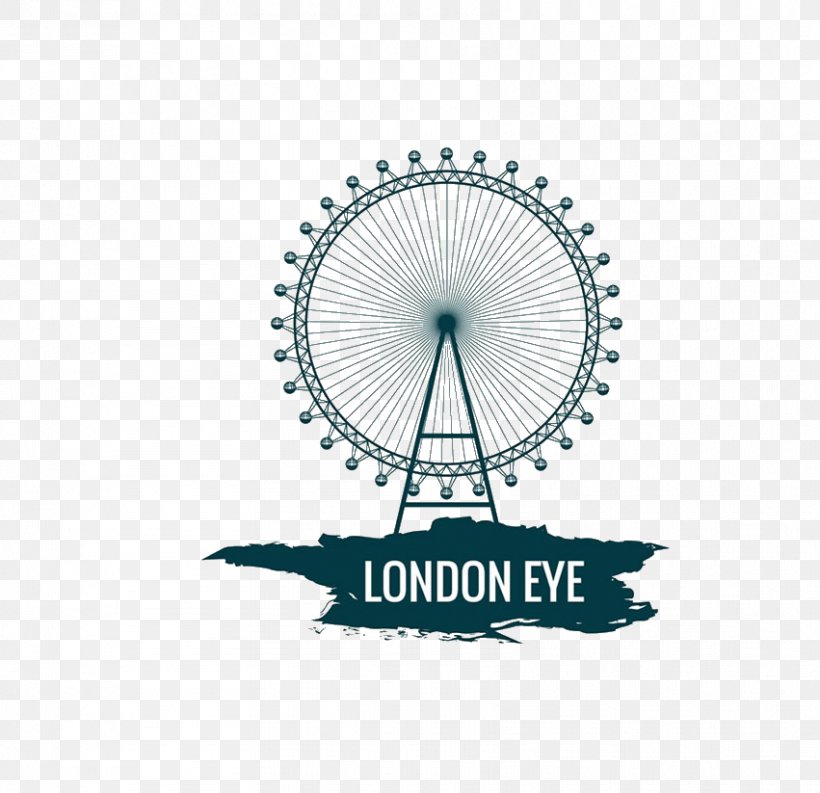 London Eye Big Ben, PNG, 851x823px, London Eye, Area, Big Ben, Brand, Cartoon Download Free