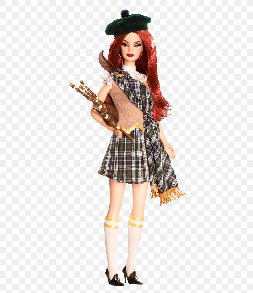 Princess Of Ireland Barbie Ken Princess Of South Africa Barbie Scotland Barbie Doll Spain Barbie Doll, PNG, 640x950px, Princess Of Ireland Barbie, Barbie, Clothing, Collecting, Costume Download Free