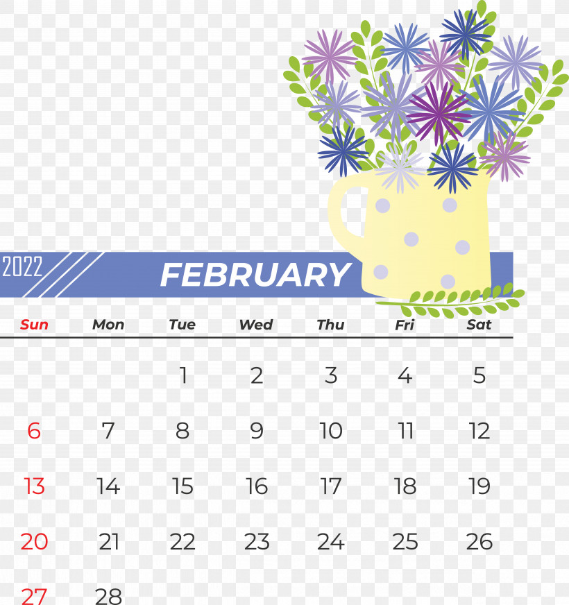 Calendar Line Font Yellow Flower, PNG, 4899x5210px, Calendar, Flower, Geometry, Line, Mathematics Download Free