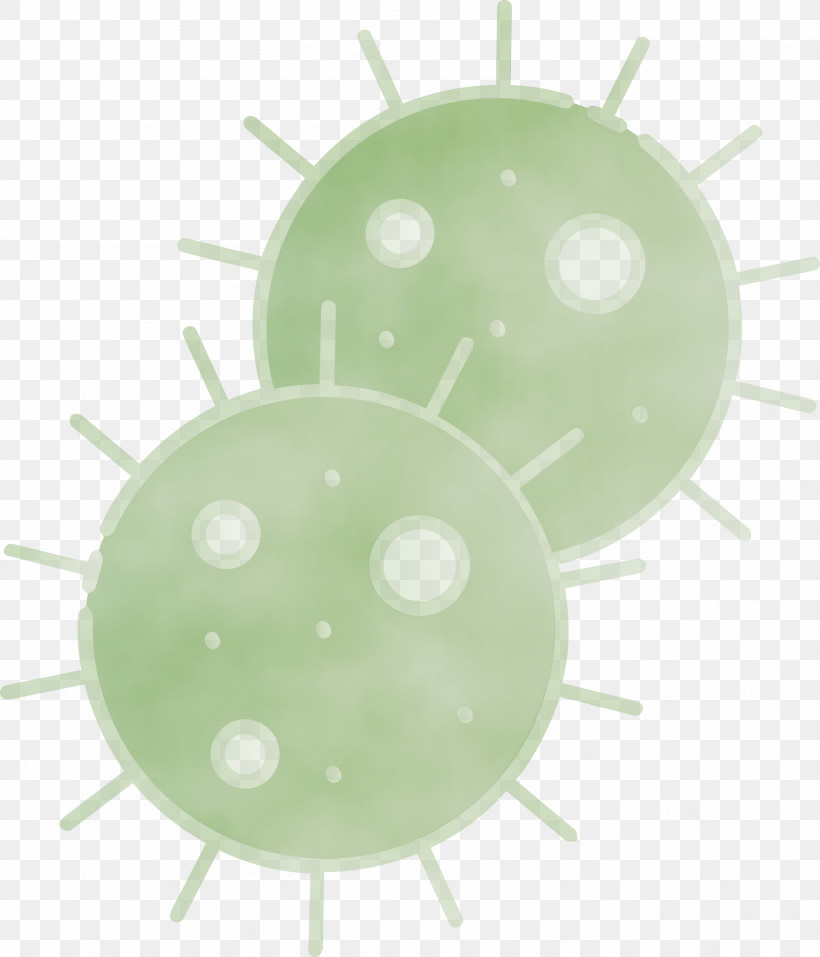 Green, PNG, 2568x3000px, Bacteria, Germs, Green, Paint, Virus Download Free