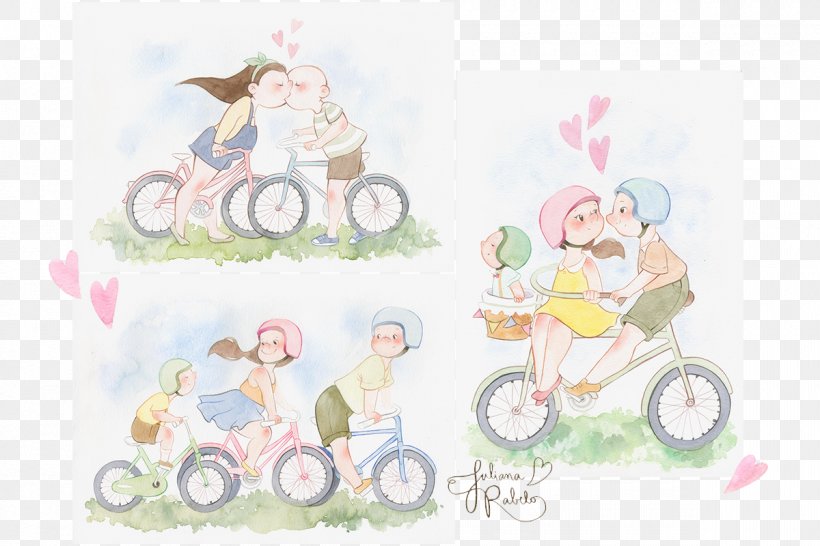Paper Bicycle Watercolor Painting Clip Art, PNG, 1200x800px, Paper, Art, Bicycle, Cartoon, Character Download Free