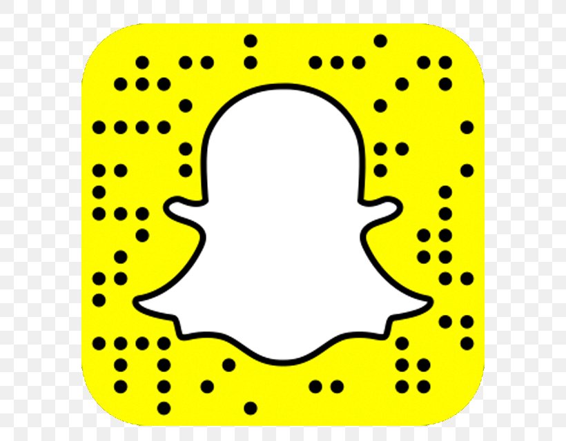 Snapchat Social Media Logo Snap Inc. Scan, PNG, 640x640px, 2017, Snapchat, Area, Black And White, Brand Download Free