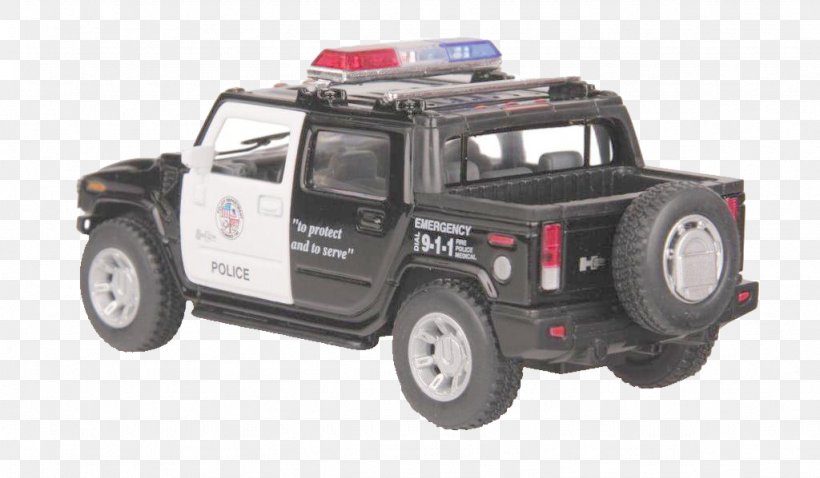 Police Car Hummer H2 Sport Utility Vehicle, PNG, 1024x598px, Car, Automotive Exterior, Automotive Tire, Brand, Cartoon Download Free