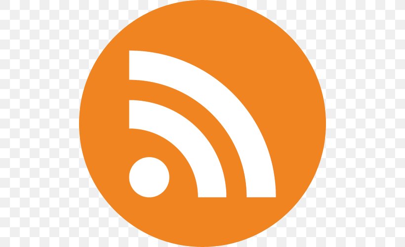 RSS Web Feed Blog, PNG, 500x500px, Rss, Atom, Blog, Brand, Icon Design Download Free