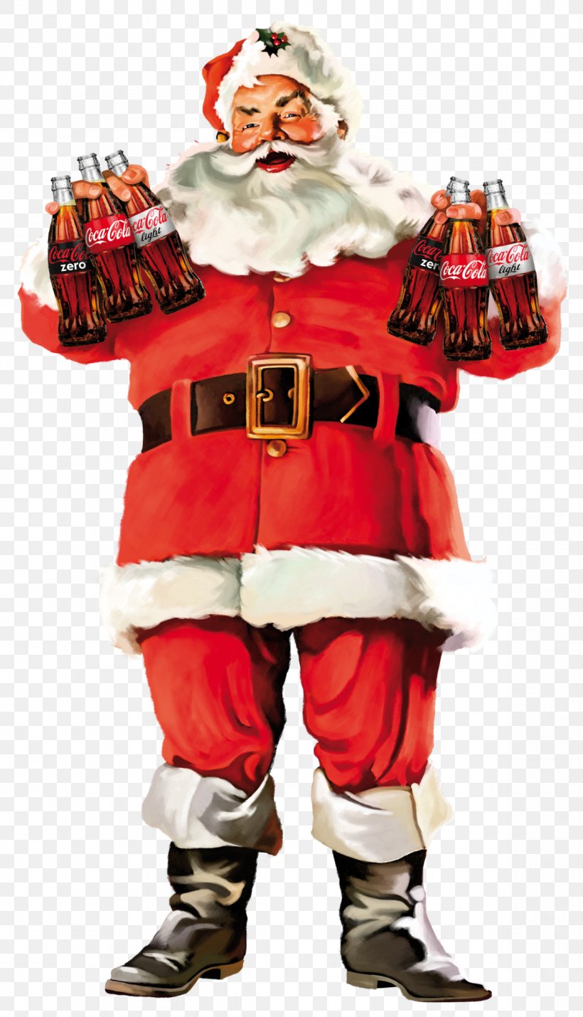Santa Claus Coca-Cola Fizzy Drinks Christmas, PNG, 1175x2048px, Santa Claus, Advertising, Bottle, Christmas, Christmas Ornament Download Free