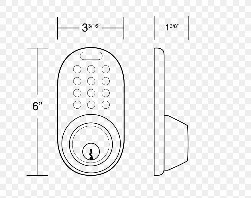 Door Handle Drawing Lock, PNG, 2698x2130px, Door Handle, Black And White, Diagram, Door, Drawing Download Free