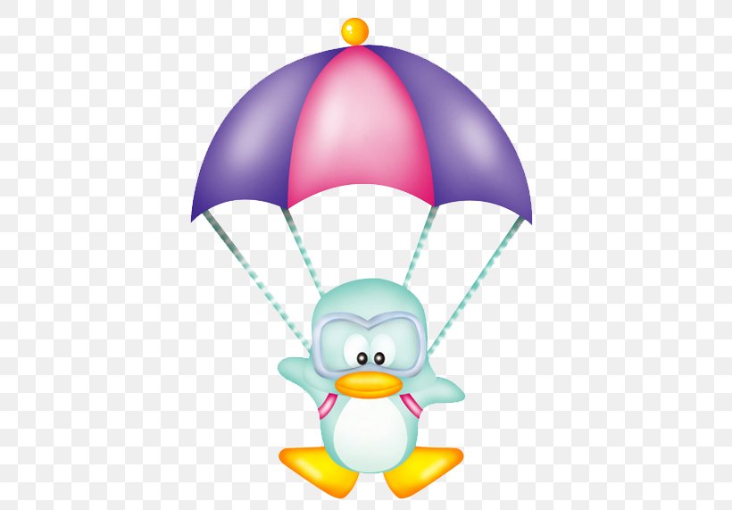 Penguin Parachute Umbrella Clip Art, PNG, 580x571px, Penguin, Aviation, Beak, Bird, Cartoon Download Free