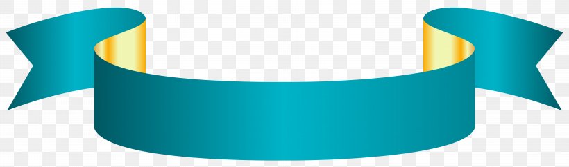 White Ribbon Banner Clip Art, PNG, 6288x1861px, Ribbon, Banner, Brand, Fashion Accessory, Teal Download Free