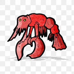 Lobster Tail - Lobster Cartoon Drawing PNG