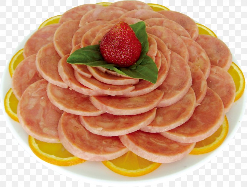 Sausage Salami Ham Chinese Cuisine Hot Pot, PNG, 2616x1981px, Ham, Back Bacon, Bayonne Ham, Beef, Bologna Sausage Download Free