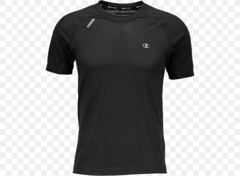 T-shirt Sleeve Crew Neck Under Armour, PNG, 560x600px, Tshirt, Active Shirt, Black, Clothing, Crew Neck Download Free