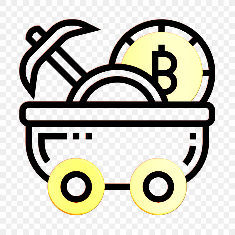 Blockchain Icon Bitcoin Icon Mine Cart Icon, PNG, 1190x1190px, Blockchain Icon, Bitcoin Icon, Coloring Book, Mine Cart Icon, Sticker Download Free