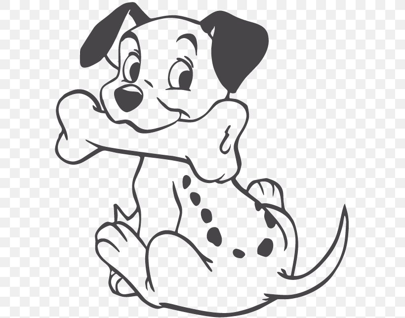 Dalmatian Dog Puppy Perdita Coloring Book 101 Dalmatians, PNG, 600x643px, Watercolor, Cartoon, Flower, Frame, Heart Download Free