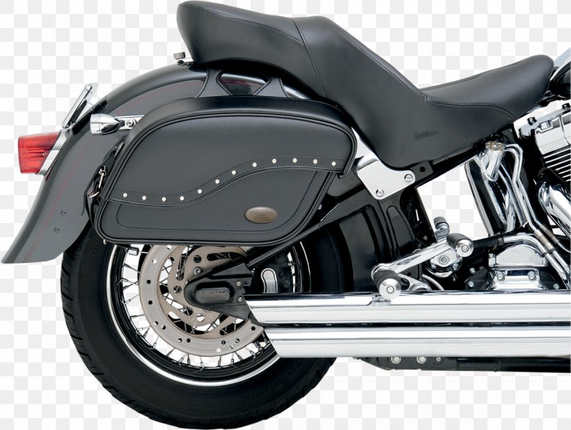Saddlebag Harley-Davidson Motorcycle Accessories Leather, PNG, 1200x903px, Saddlebag, Auto Part, Automotive Exhaust, Automotive Exterior, Automotive Tire Download Free
