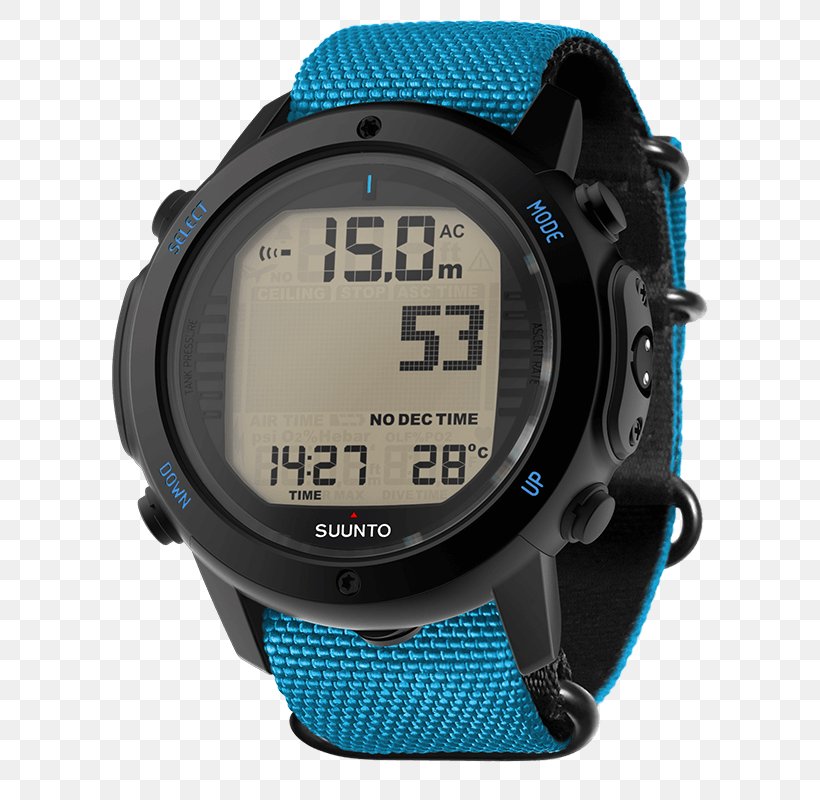 Suunto Oy Dive Computers Scuba Diving Watch, PNG, 800x800px, Watercolor, Cartoon, Flower, Frame, Heart Download Free
