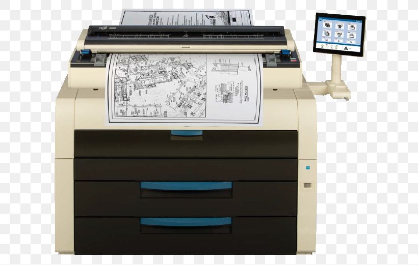 Inkjet Printing Plotter Multi-function Printer Wide-format Printer System, PNG, 633x521px, Inkjet Printing, Electronic Device, Electronics, Image Scanner, Large Format Download Free