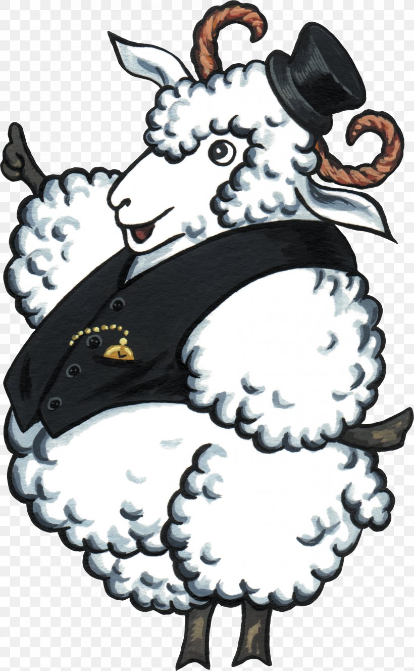 Sheep Goat Clip Art, PNG, 1807x2926px, Sheep, Art, Black And White, Cartoon, Diary Download Free