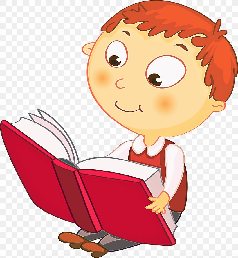Cartoon Clip Art Reading Fictional Character, PNG, 1736x1881px, Cartoon, Fictional Character, Reading Download Free