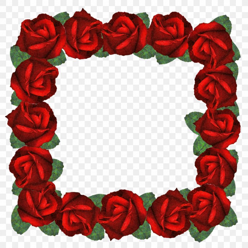 Garden Roses Flower Picture Frames, PNG, 1290x1290px, Rose, Beautiful Frame, Birthday, Cut Flowers, Decor Download Free