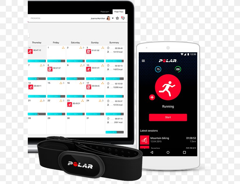 Polar Electro Mobile App Activity Tracker Fitness App IPhone, PNG, 630x630px, Polar Electro, Activity Tracker, Android, Audio Equipment, Bluetooth Low Energy Download Free