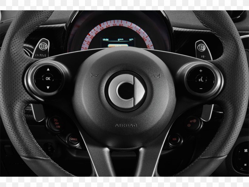 Brabus Smart Fortwo Car Mercedes-Benz, PNG, 5333x4000px, Brabus, Alloy Wheel, Automotive Design, Automotive Exterior, Automotive Tire Download Free