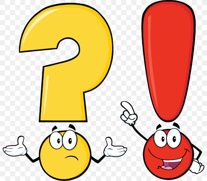 Exclamation Mark Vector Graphics Question Mark Punctuation Clip Art, PNG, 800x718px, Exclamation Mark, Animation, Area, Can Stock Photo, Cartoon Download Free