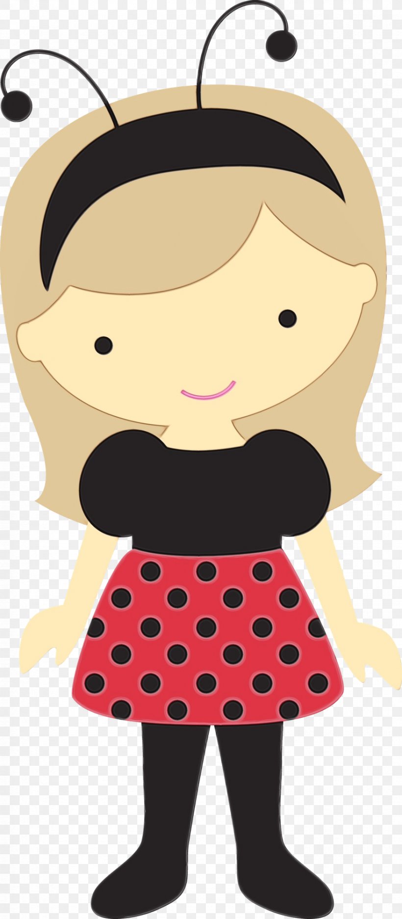 Polka Dot, PNG, 876x2000px, Watercolor, Black Hair, Cartoon, Child, Paint Download Free