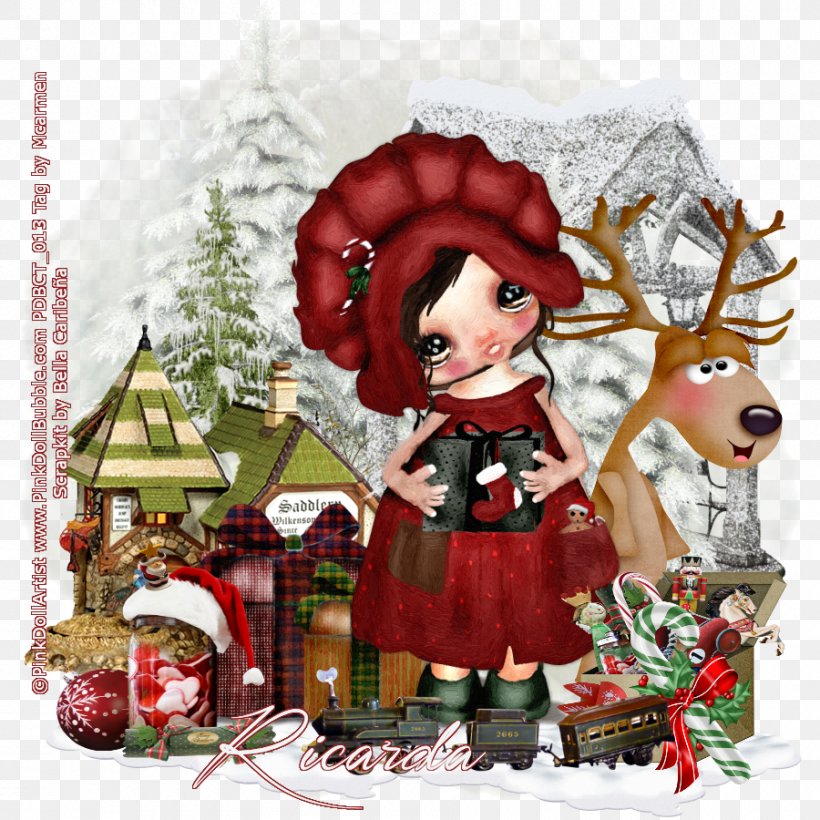 Christmas Tree Christmas Ornament Department 56 Christmas Village Reindeer, PNG, 900x900px, Christmas Tree, Art, Character, Charles Dickens, Christmas Download Free