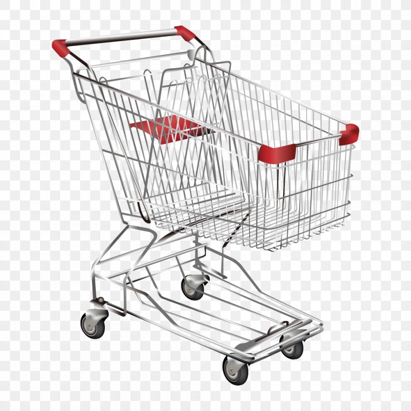Shopping Cart Supermarket Euclidean Vector, PNG, 1000x1000px, Shopping Cart, Cart, Grocery Store, Price, Retail Download Free