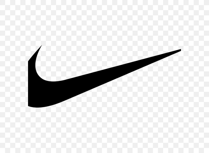 Swoosh Nike Logo Brand Sneakers, PNG, 600x600px, Swoosh, Adidas, Air Jordan, Black, Black And White Download Free