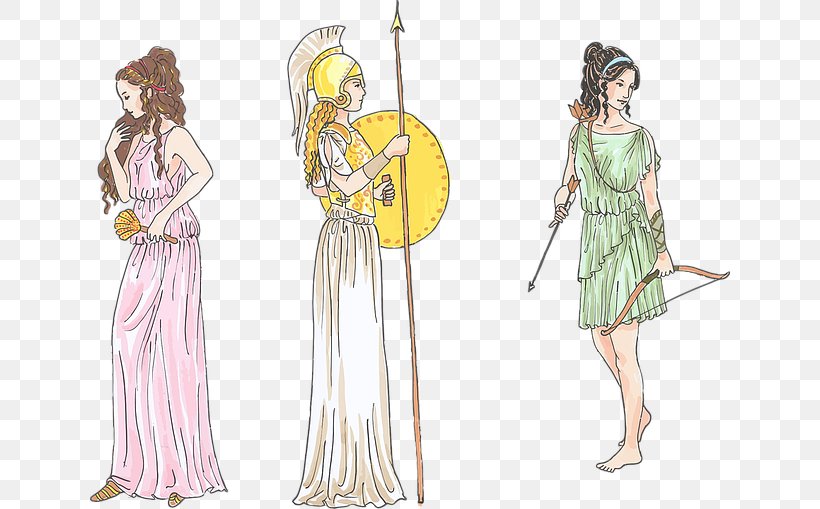 Artemis Venus Hera Apollo Goddess, PNG, 640x509px, Watercolor, Cartoon, Flower, Frame, Heart Download Free