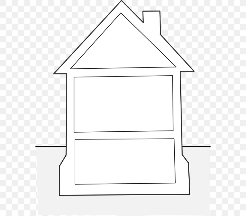 Clip Art House Building Openclipart Image, PNG, 584x720px, House, Area, Basement, Black And White, Building Download Free