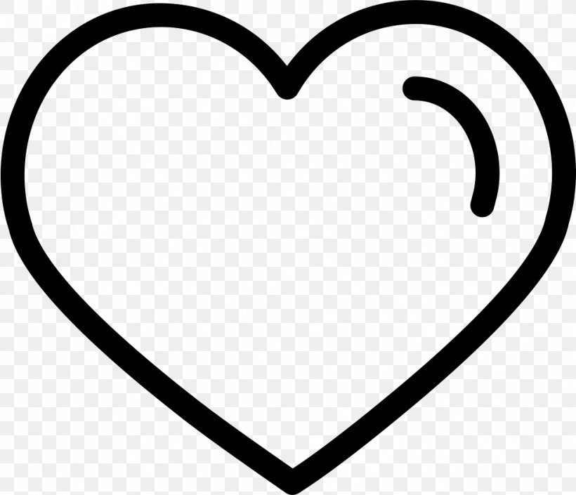 Heart Symbol Cdr, PNG, 981x844px, Heart, Area, Black And White, Cdr, Line Art Download Free