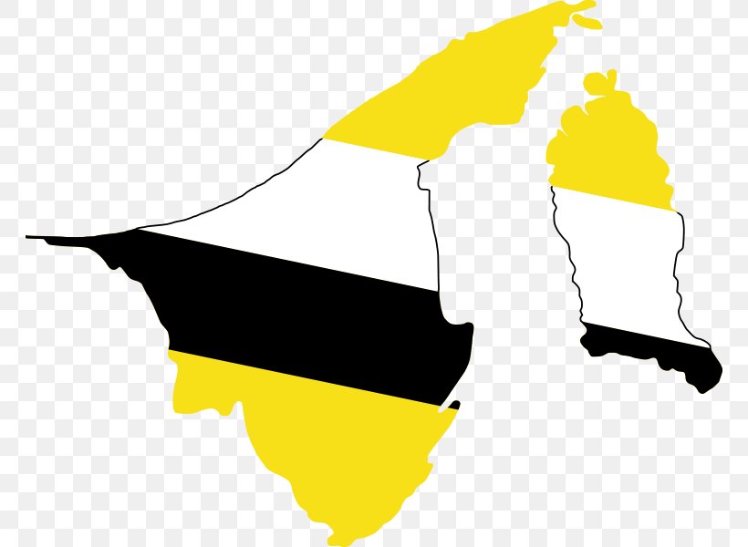Flag Of Brunei Map Wikimedia Commons, PNG, 764x600px, Flag Of Brunei, Area, Black, Black And White, Brunei Download Free