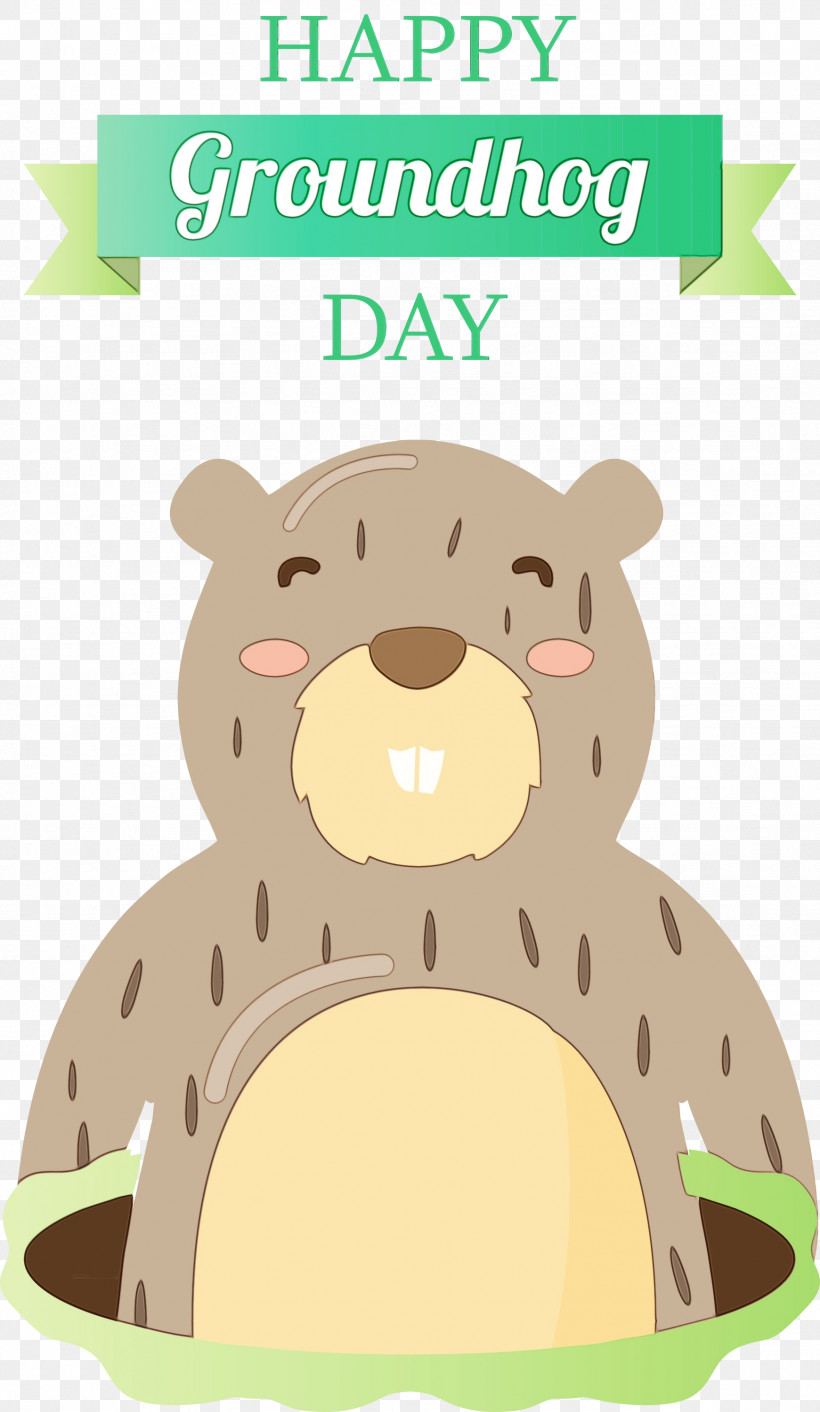 Groundhog Day, PNG, 1741x3000px, Groundhog, Animal Figure, Baby Toys, Bear, Cartoon Download Free