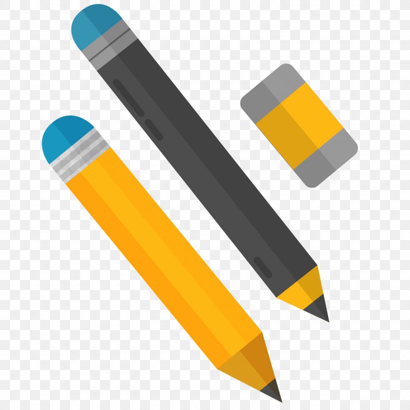 Pencil Eraser Cartoon, PNG, 1500x1500px, Pencil, Cartoon, Eraser, Ink Brush, Office Supplies Download Free