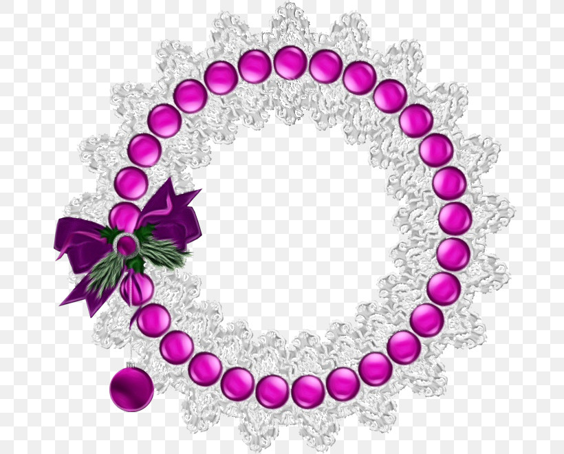 Pink Magenta Purple Body Jewelry Jewellery, PNG, 685x660px, Watercolor, Body Jewelry, Circle, Jewellery, Magenta Download Free