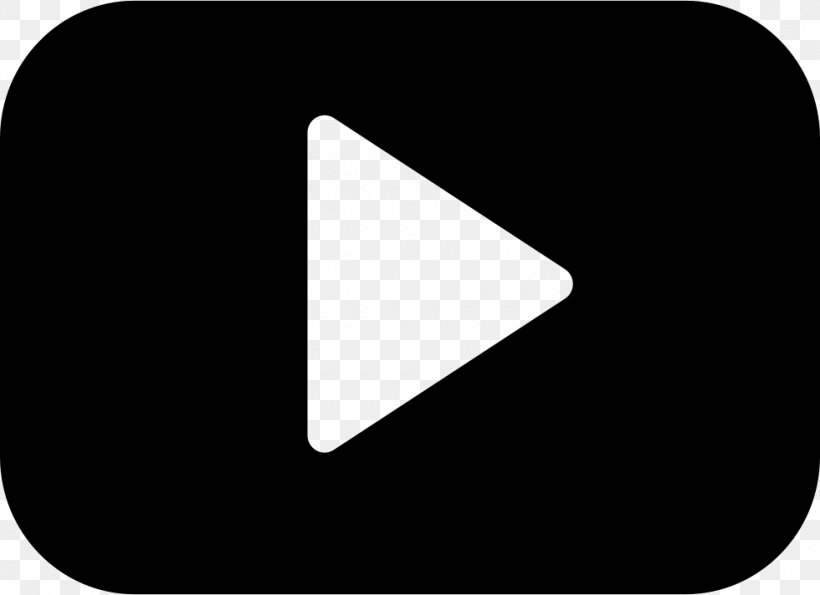 YouTube Clip Art, PNG, 980x712px, Youtube, Black, Black And White, Brand, Font Awesome Download Free